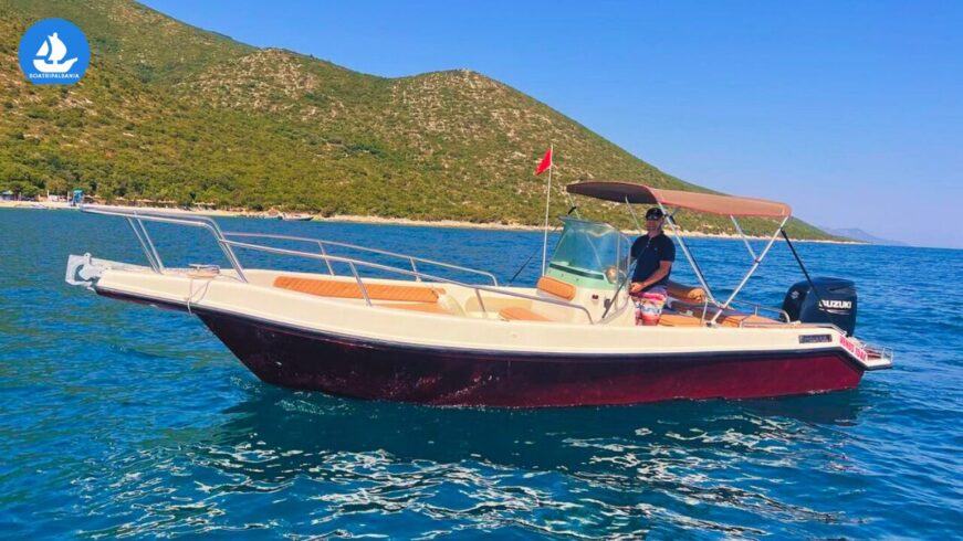 Boat Trip Vlore - Skaf Ohana Boat Trip to Sazan - Sppedboat Tour to Haxhi Ali Cave