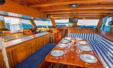 Sail Boat in Albania - Dus Zamani Gulet