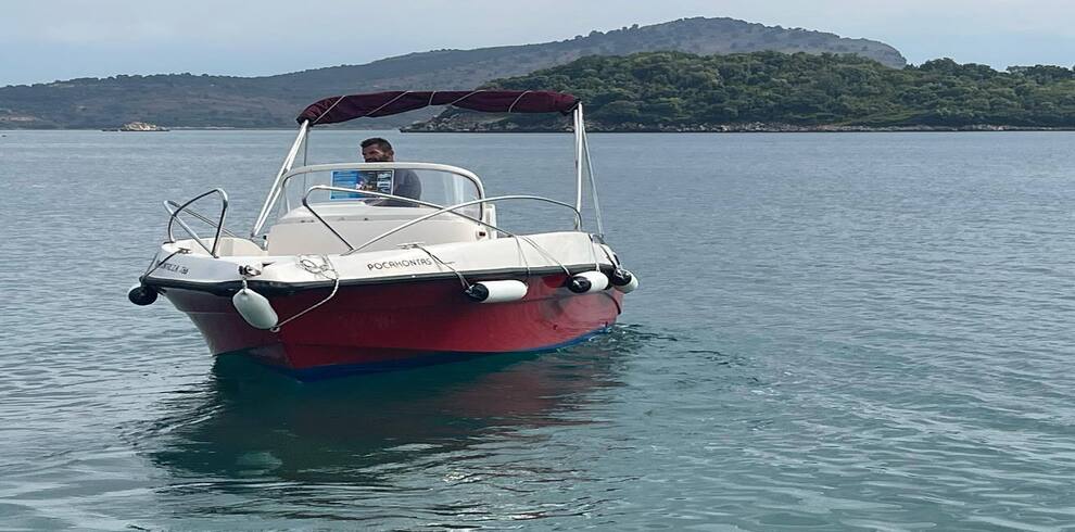 Boat for Rent in Sarande Albania - Rental Boat Ksamil