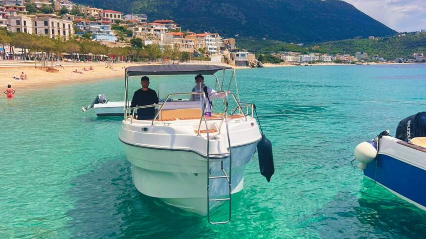 Grama Bay Speedboat Trip from Himare - Boat Trip Himara - Boat Tours Himare - Himara Water Taxi