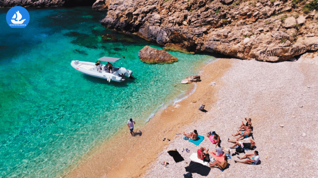 Boat Trip to Grama Bay in Karaburun