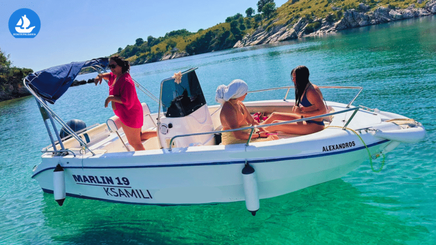 Boat for Rent in Ksamil Albania - Rental Boat Sarande