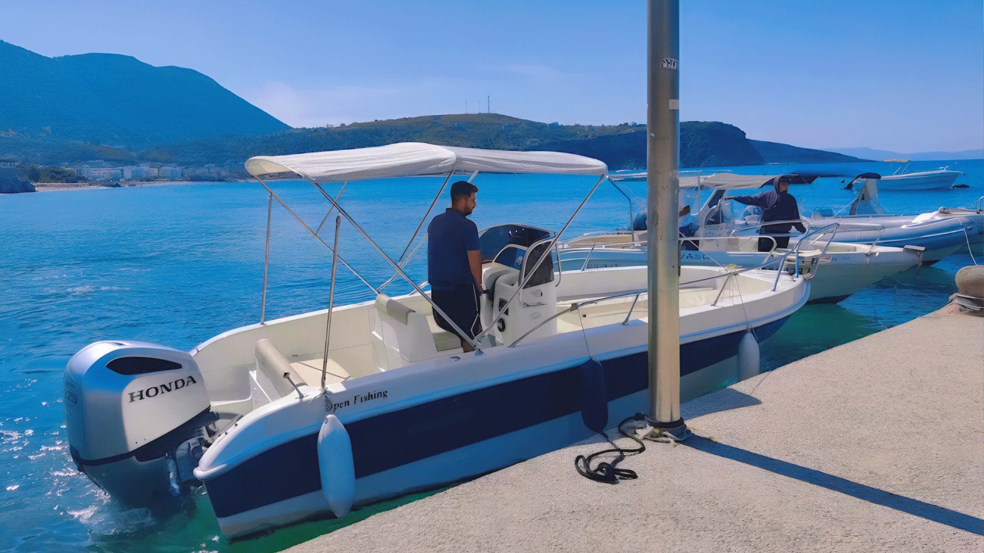 Pirate Cave Himare Boat Trip - Himara Sunset Boat Trip - Himara Coastal Boat Trip